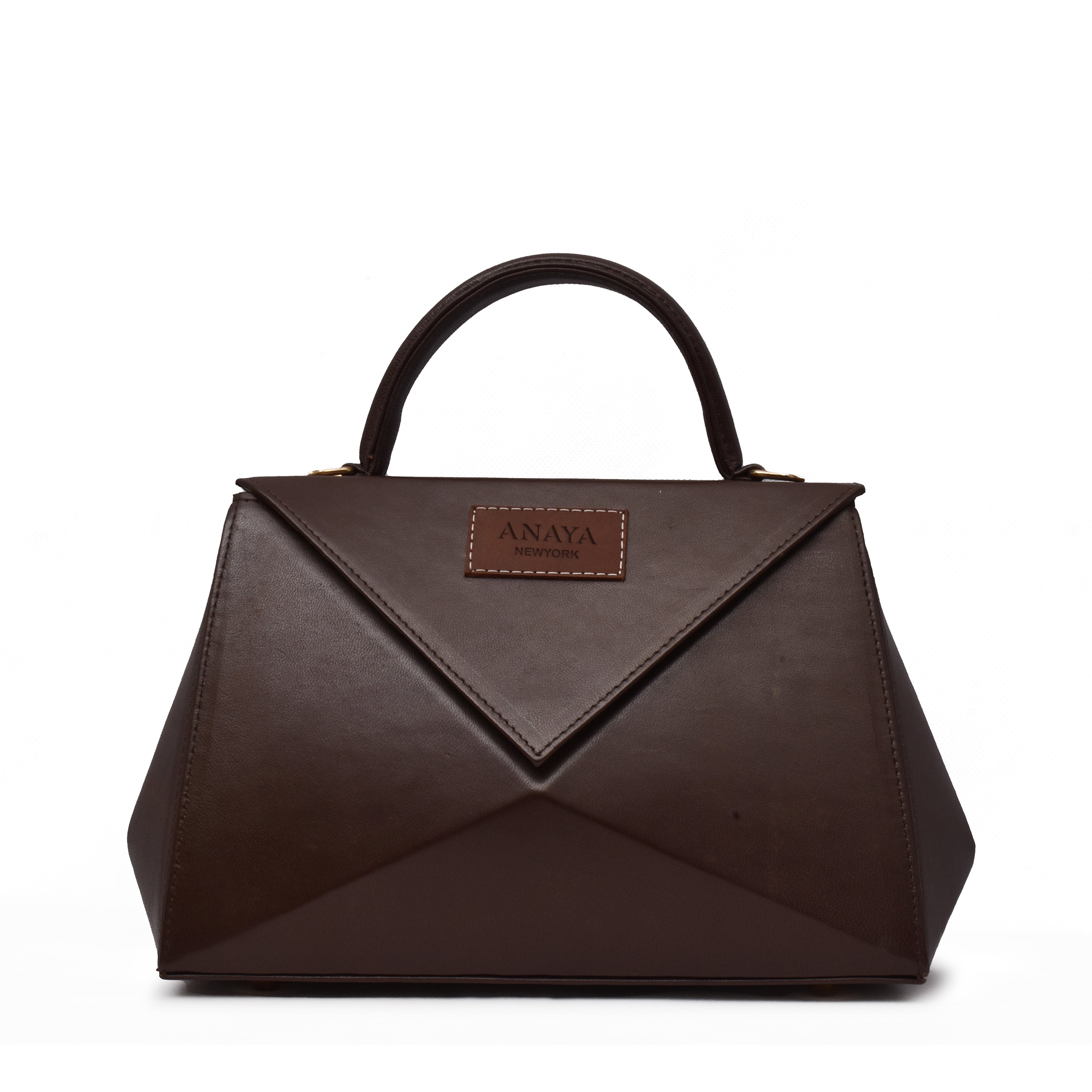 Anaya Newyork Handmade Brown Leather Shoulder Bag